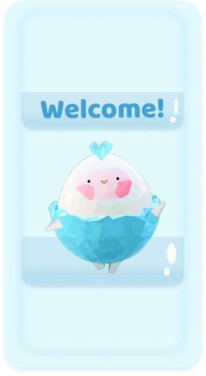 Welcome banner